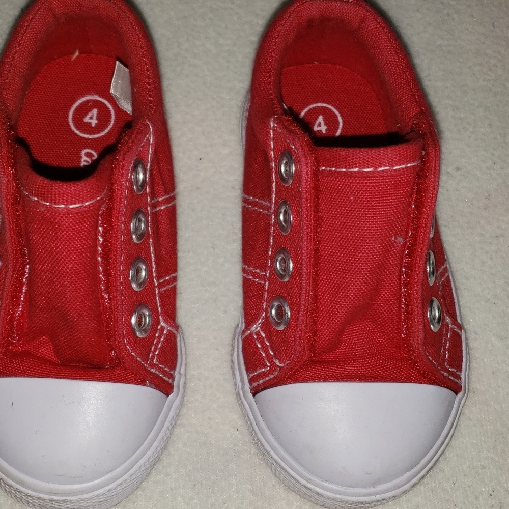 Red cat and jack sneakers